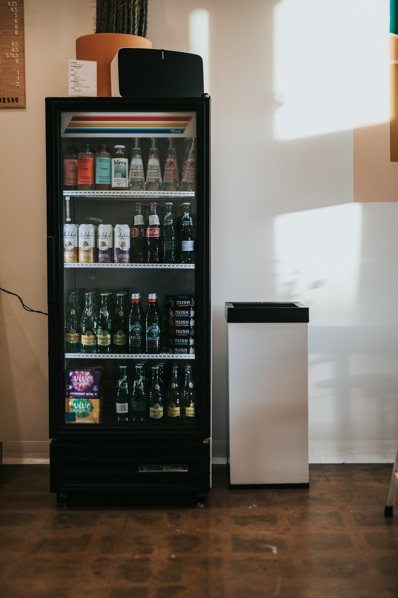 LG wine cooler with a glass door full of bottles — professional appliance repair