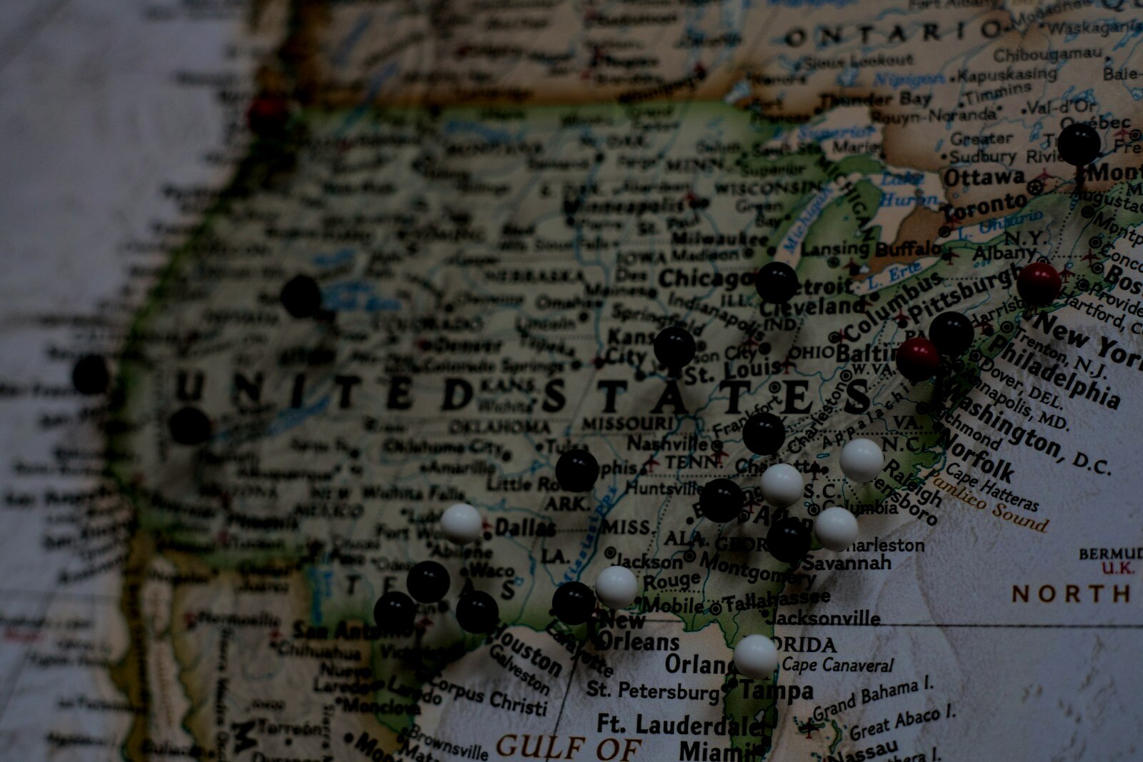 Coverage map